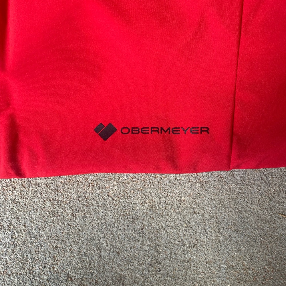 Obermeyer Foundation Snow Insulated Red/Black Skiing-Jacket Men’s Large NWOT - Picture 16 of 16